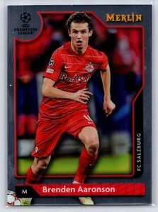 Merlin 2021 cromado UEFA Brenden Aaronson #113 FC Salzburgo - Imagen 1 de 2