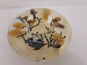 Gilde Dreamlight Traumlicht Teelicht Halter geblasenes Glas Deutschland Herbst Thema - Bild 1 von 8