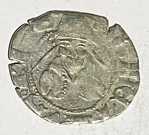 HN L'Aquila Ludovico II d'Angiò 1382-84 bolognino Ag gr. 0,82 D.A.#2 BB NC q977 - Foto 1 di 2