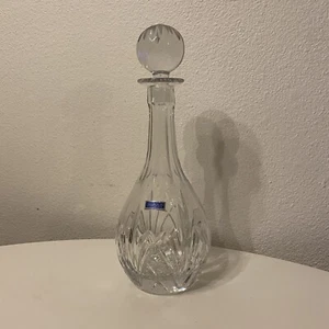 Marquis by Waterford Crystal Brookside Decanter With Stopper EUC Gothic Etching - Picture 1 of 10