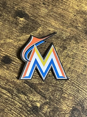 Miami Marlins Major League Baseball Team Logo Magnet - MLB Magnet Cover