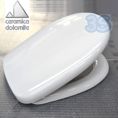 Sedile originale per wc GARDA Ceramica Dolomite in termoindurente avvolgente J10 - Immagine 1 di 4