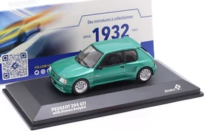 PEUGEOT 205 GTI DIMMA Body Kit 1992 Green metallic - 1/43 - Solido - Picture 1 of 5