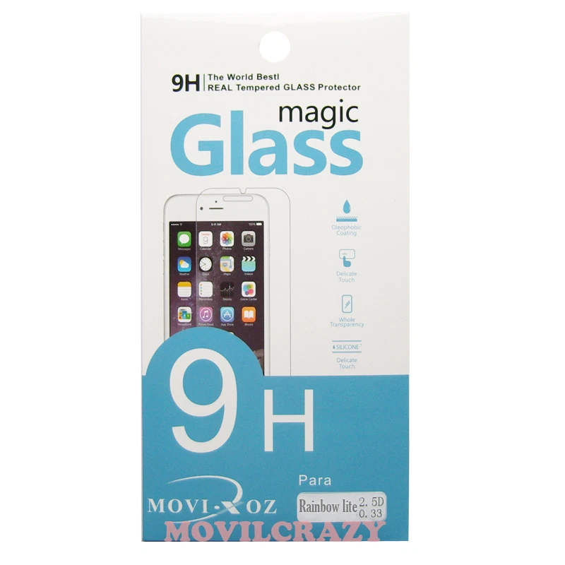 PELLICOLA PROTEZIONE SCHERMO IN VETRO TEMPERATO PER WIKO RAINBOW LITE 4G 0,33MM - Immagine 1 di 1