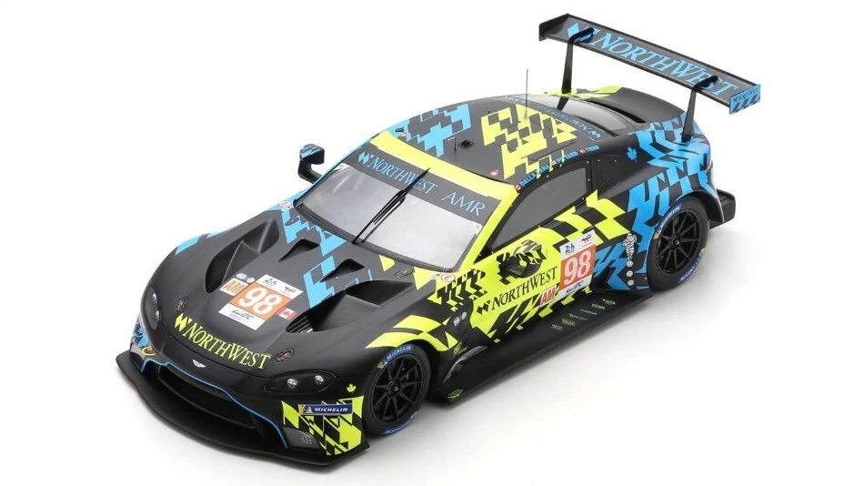 Modellino auto scala 1:18 Spark Model  ASTON MARTIN VANTAGE N.98 3rd LMGTE AM... - Immagine 1 di 1
