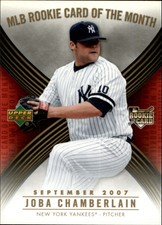 2007 Upper Deck MLB Rookie Card of the Month #ROM6 Joba Chamberlain