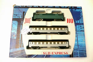 JOUEF "HO" COFFRET SUD EXPRESS LOCO BB 9201 ÉLECTRIQUE FONCTIONNE BON ÉTAT N1 - Imagen 1 de 8