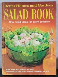 Vintage Better Homes and Gardens SALAD BOOK Cookbook 1970 2nd Printing - Picture 1 of 4