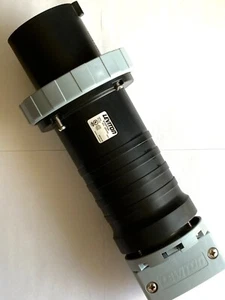 4100P5W LEVITON 100 Amp, 600 Volt 3-Phase, 3P, 4W, Pin & Sleeve Plug, Industrial - Picture 1 of 4