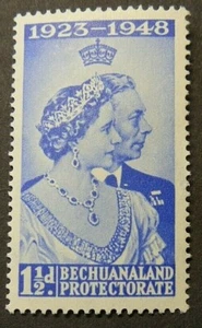 BECHUANALAND PROTECTORATE 1948 SG136 KGVI 1½d. ROYAL SILVER WEDDING - MNH - Picture 1 of 1