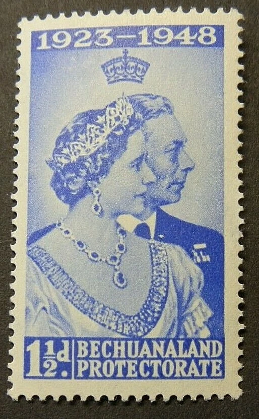 BECHUANALAND PROTECTORATE 1948 SG136 KGVI 1½d. ROYAL SILVER WEDDING  -  MNH - Image 1 of 1