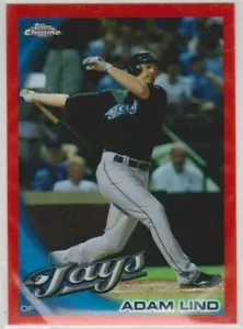 2010 TOPPS CHROME # 59 ADAM LIND ORANGE REFRACTOR - Picture 1 of 1