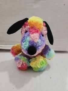 Hallmark Peanuts Snoopy Plüschtier Batik Regenbogenfarben Stofftier - Bild 1 von 9