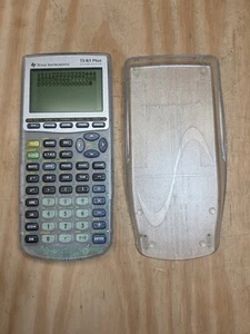 Texas Instruments TI-83 Plus Silver Edition Calcolatrice Grafica Trasparente - TESTATA - Foto 1 di 17
