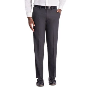 Lot of 7 Haggar H26 Mens Gray Dress Pants NWT Straight Fit Stretch Various Sizes - Picture 1 of 3
