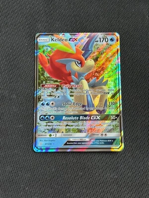 Unified Minds Pokémon TCG Keldeo GX RARE HOLO #47/236 - Image 1 of 2