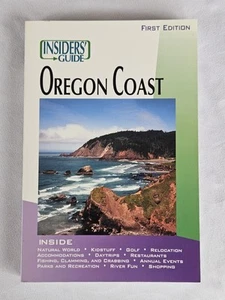 Oregon Coast Insiders' Guide Paperback First Edition First Printing Tourist - Imagen 1 de 4