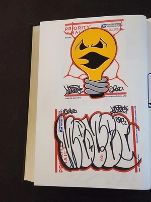 Banksy Art Original MERESONE 5POINTZ Graffiti Death NYC ERA67 USVS PEGATINA ÚNICA Foto 1 de 4