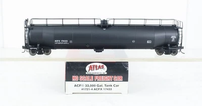 HO Atlas 1721-4 American Car & Foundry ACF 33,000 Gallon Tank Car ACFX 17433 - Image 1 of 4