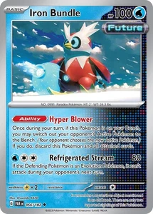 Pacchetto Ferro Paradox Rift Pokemon TCG 056/182 Regolare Non Comune  - Foto 1 di 1