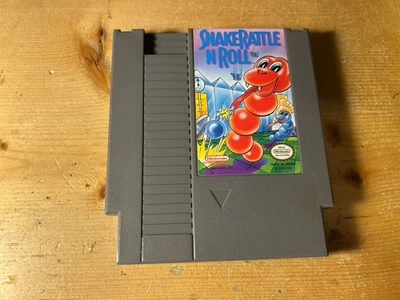 Snake Rattle 'n' Roll (Nintendo Entertainment System, 1991) Authentic Tested - Image 1 of 4