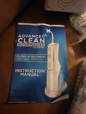 Cordless Advanced Clean Water Flosser  With 3 Modes & 4 Jet Tips NIB - Изображение 1 из 4