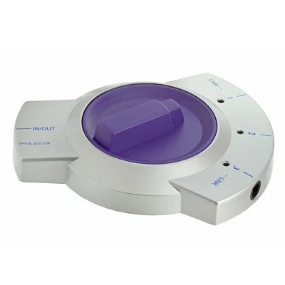 Bi-Directional 3-Way TOSLink Optical Splitter Audio Selector Fiber Cable Switch - Image 1 of 4