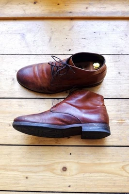 Pantanetti Stiefeletten Größe 44 Braun Leder Made In Italy - Bild 1 von 4