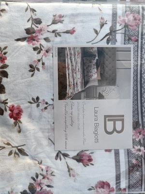 Lenzuola Matrimoniali Flanella Laura Biagiotti - Immagine 1 di 4