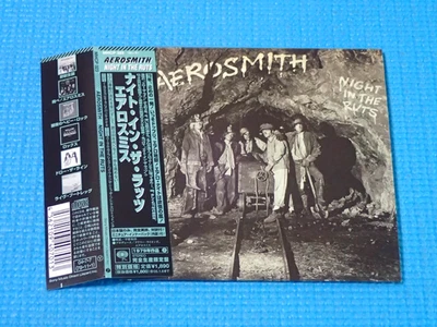 AEROSMITH Mini LP CD Night In The Ruts 2004 OOP Japan MHCP-323 OBI Foto 1 de 2