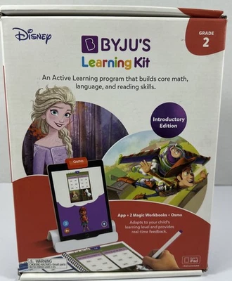 BYJUS 学习工具包:迪士尼,Grade2 构建核心数学、语言、阅读全新开箱  — 第 1/4 张图片