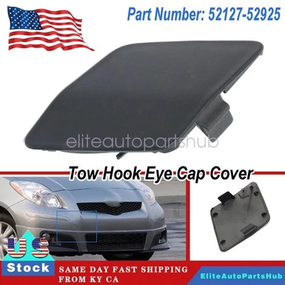 Parachoques delantero para Toyota Yaris Hatchback 2009-2011 gancho de remolque tapa de ojo Foto 1 de 4