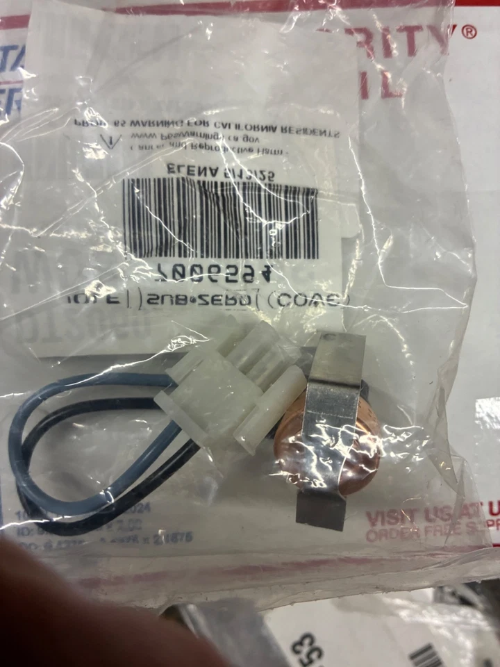 Termostato de descongelación para refrigerador Sub Zero 7006594 Foto 1 de 1