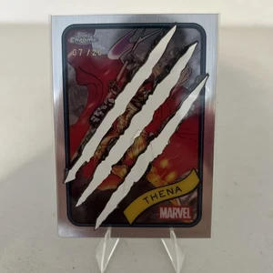 Topps 2025 cromo Marvel Garra/20 Thena #2 SSP - Imagen 1 de 6
