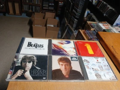 John Lennon & Friends cd lot/6 Shaved Fish,Legend,Collection,One,Past Masters 1, - Image 1 of 2