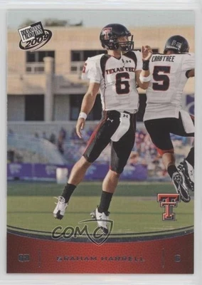 2009 Press Pass Graham Harrell #5 Rookie RC - Image 1 of 2