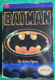 Figura de acci&oacute;n NECA Batman 1989 Michael Keaton 8 bits NES carrete juguetes nuevo en caja