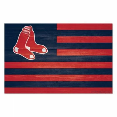 Boston Red Sox Wincraft Americana Wood Sign- 11" x 17" - Image 1 of 2