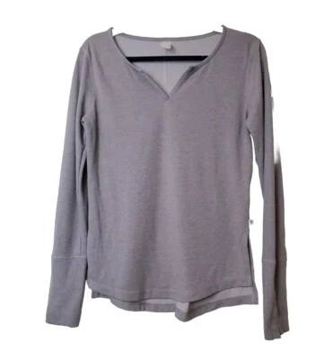 Mountain Hardwear Small Women Top Outdoor Camping Henley Snap Cuff Slits Hiking - Image 1 of 4