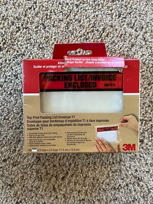 3M Packing List/Invoice Envelopes - Self Adhesive - Slip Pouch - 96 Total - Image 1 of 4
