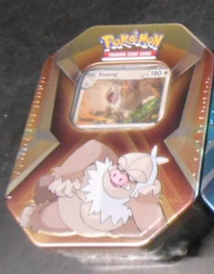 NEW Pokemon TCG Triple Whammy Slaking Collector's Tin 3-Packs SEALED!!! - Picture 1 of 1