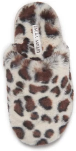 Womens Soft Plush Memory Foam Scuff Slippers, Warm Fuzzy Fluffy Bedroom Slipper, - Picture 1 of 6