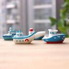 Mini Miniature Sea Boat Figurine Aquarium Decoration Yacht Ornament
