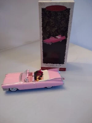 Hallmark Adorno de Navidad Rosa Cadillac Foto 1 de 3