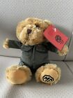 Collectable Rare Vintage MG Owners Club Teddy Bear In Overalls 15cm Tall