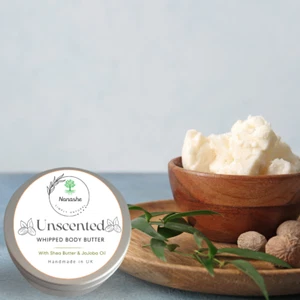 Unscented Whipped Body Butter Handmade Moisturiser - Vegan - Umweltfreundlich - 45g - Bild 1 von 5