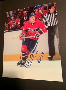 Guy Carbonneau Montreal Canadiens "HOF 2019" handsigniertes signed 8x10 Foto - Bild 1 von 1