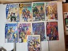 Avengers Forever Comic Lot of 10 Issues, #1,2,,4,6,7,8,9,10,12,  Marvel Kang