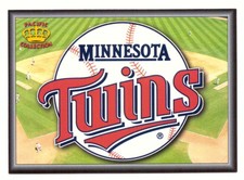 1995 Pacific Prisms Team Logo - MINNESOTA TWINS 