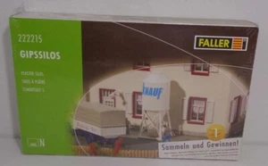% - Faller N 222215 Bausatz Gipssilos NEU & OVP - Picture 1 of 3
